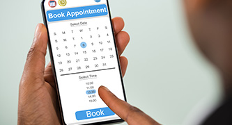 vista scheduel online